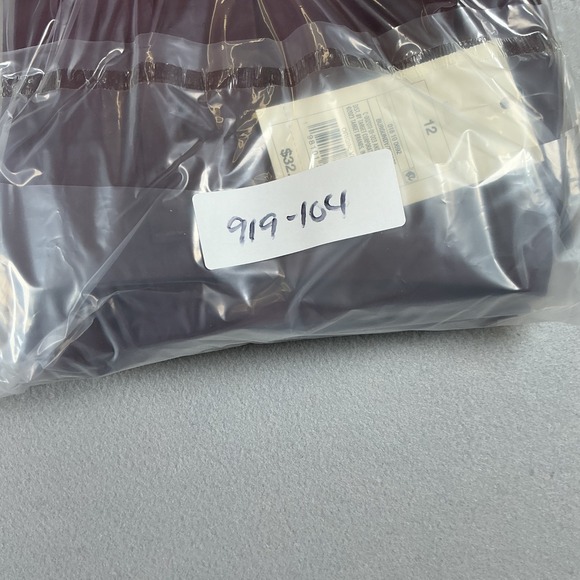 A New Day Burgundy Dress Pants Womens 12 High Rise Pleated Work Office Core - Picture 15 of 15